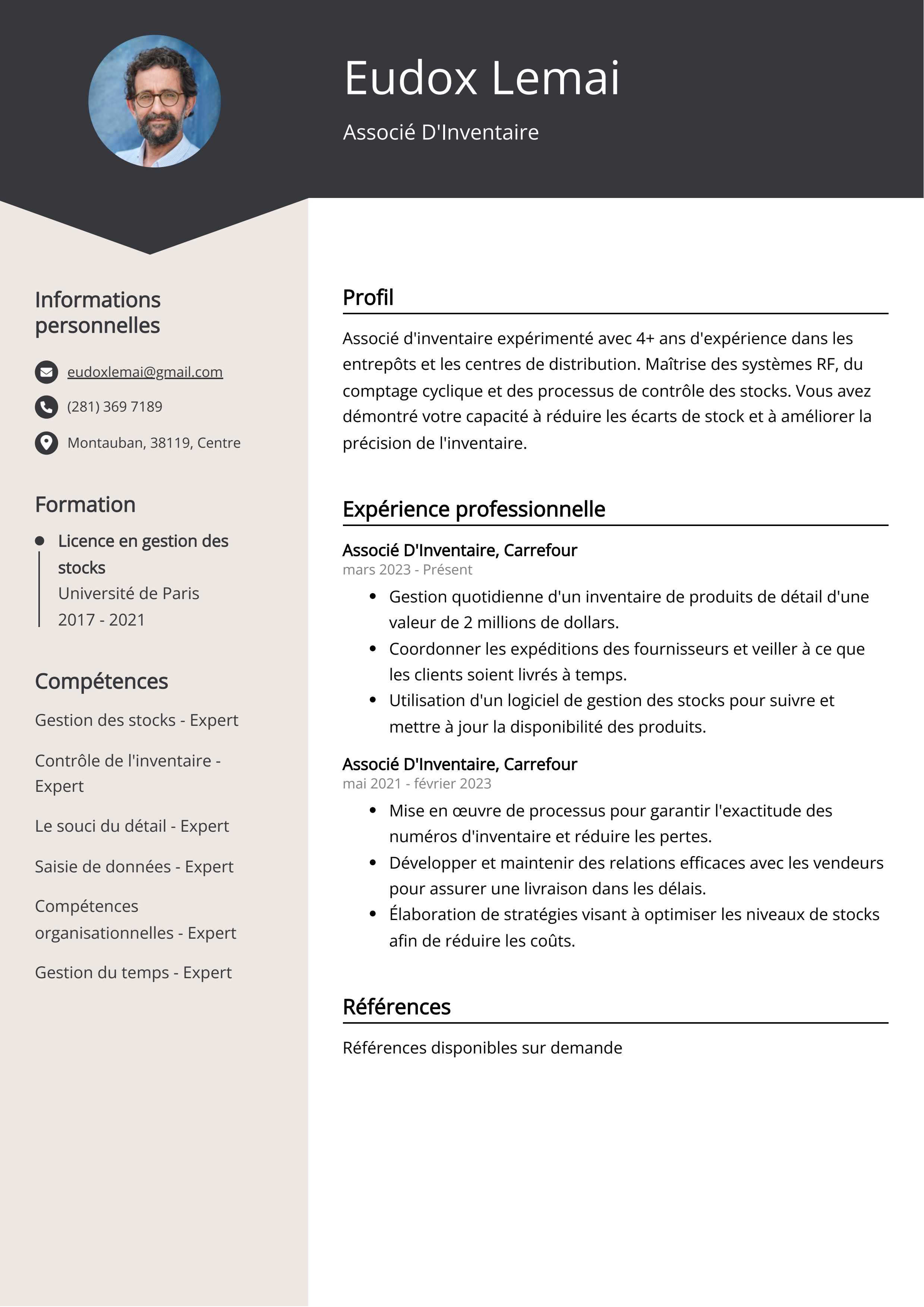 Créer un CV