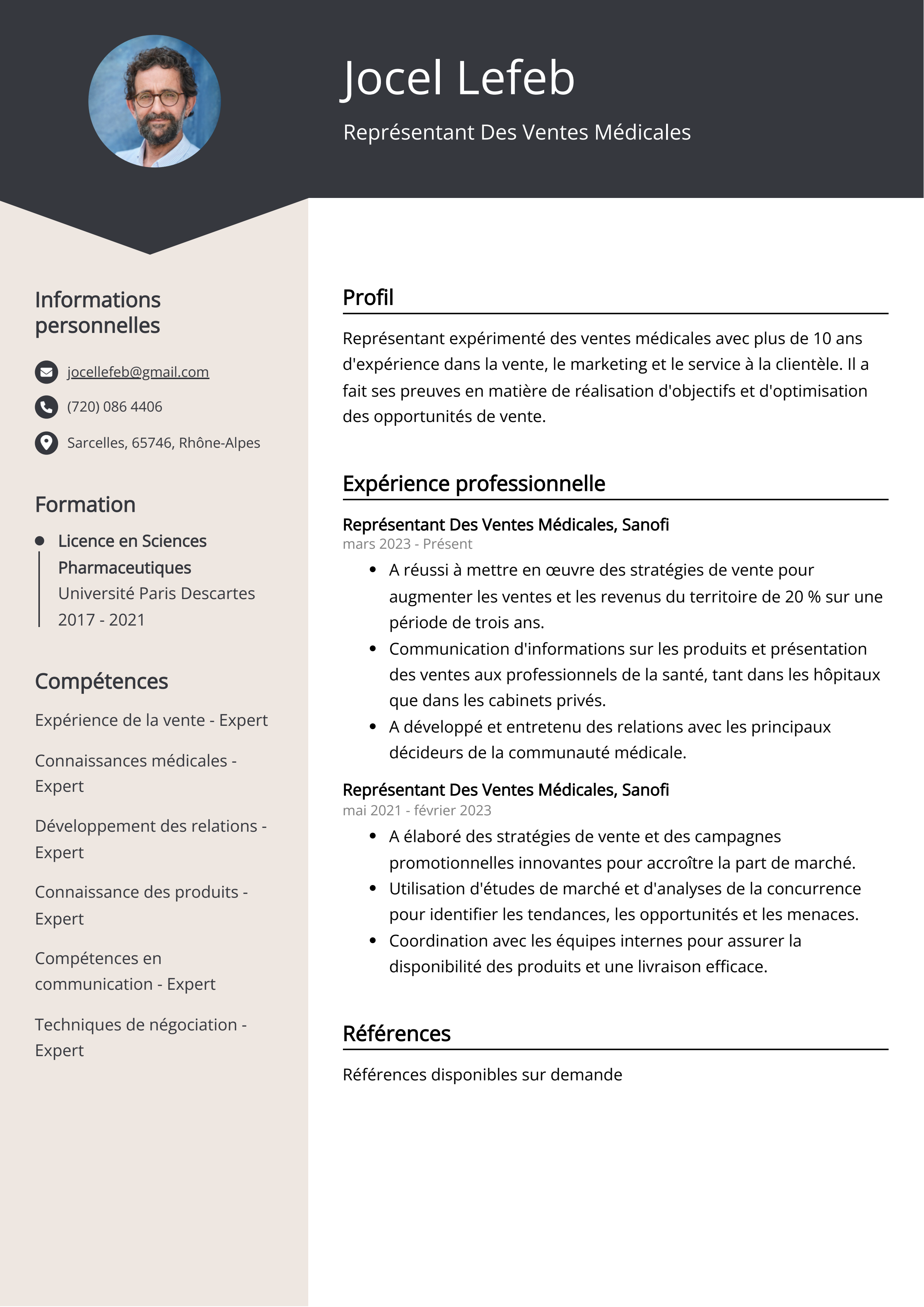 Créer un CV